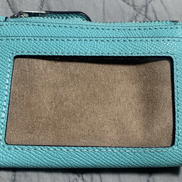 NWT Coach Mini Skinny ID case, Faded Blue - Picture 7 of 8